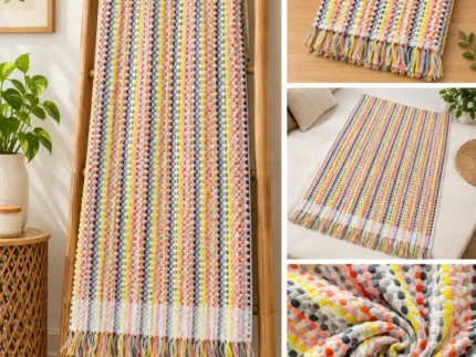 Multicolor Vertical Stripes towel